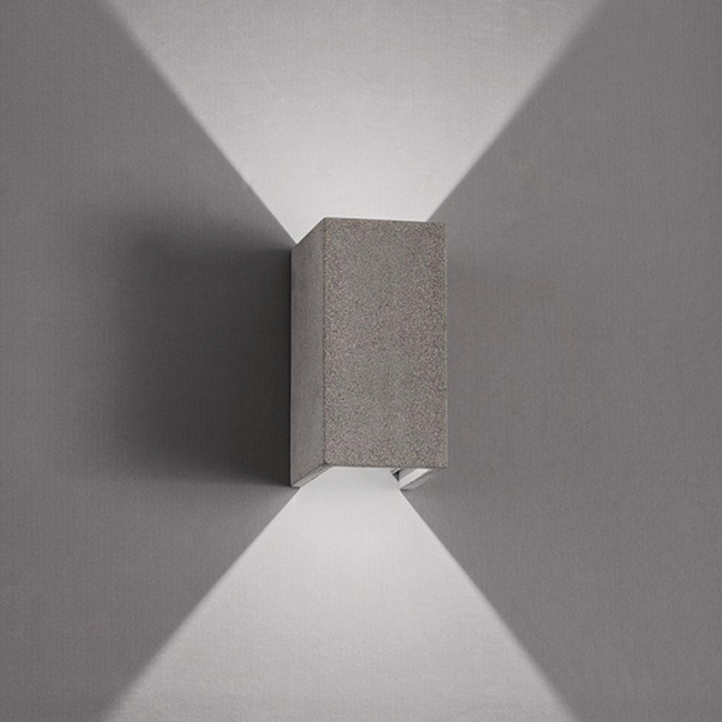 Απλίκα LED 12W 3000K Τσιμέντο Τrick 4240901 VIOKEF