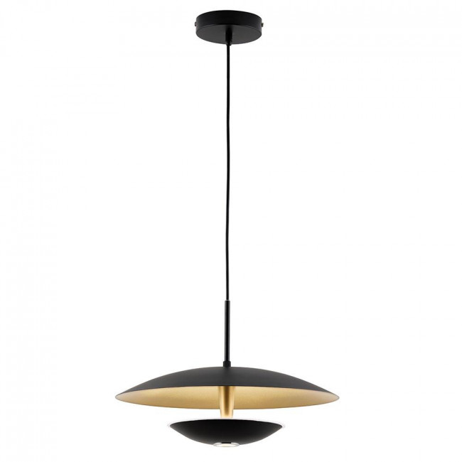 Φωτιστικό LED 16W 3000k Μαύρο Και Χρυσό Monica 4242200 VIOKEF