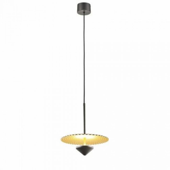 Φωτιστικό LED 16W 3000k Μαύρο Και Χρυσό Monica 4242200 VIOKEF