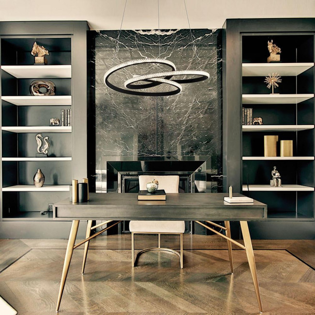 Φωτιστικό LED 42W 3000k Μαύρο Berlin 4247600 VIOKEF