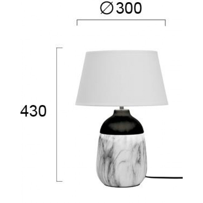 Πορτατίφ E14 Μπεζ Regina 4253400 VIOKEF