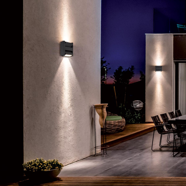 Απλίκα LED 11W 3000k Ανθρακί Delos 4256700 VIOKEF