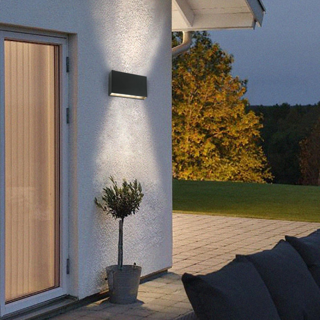 Απλίκα LED 13W 3000k Ανθρακί Elvira 4257200 VIOKEF