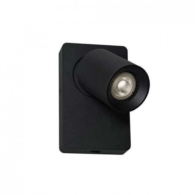 Σποτ Επίτοιχο GU10 Μαύρο Steven 4261001 VIOKEF