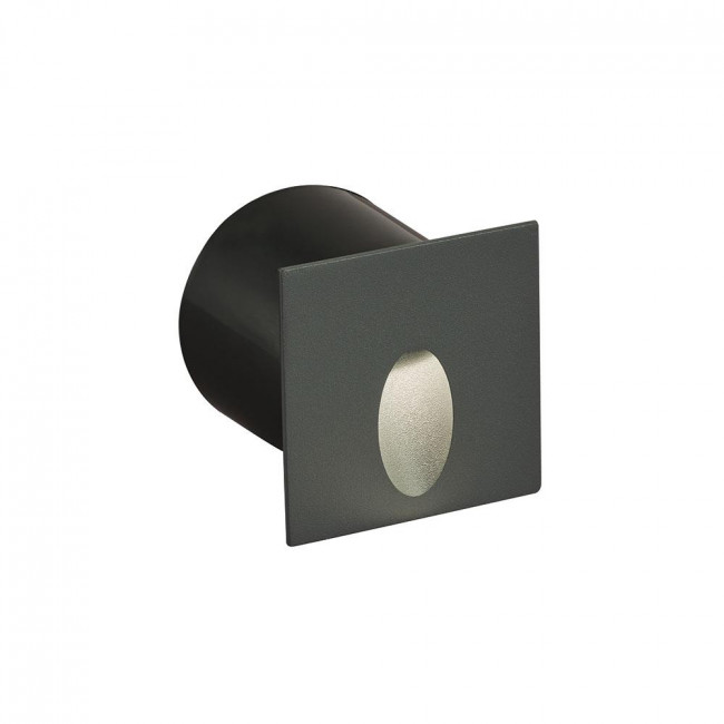 Φωτιστικό Χωνευτό LED 3W 3000k Ανθρακί Serifos 4261200 VIOKEF
