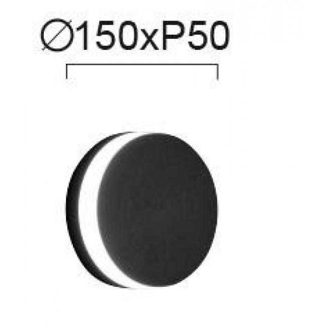 Απλίκα LED 10W 3000k Ανθρακί Greta 4262100 VIOKEF