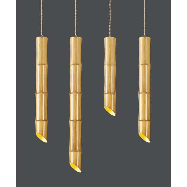 Φωτιστικό Μονόφωτο GU10 Μπαμπού BAMBOO 4270500 VIOKEF