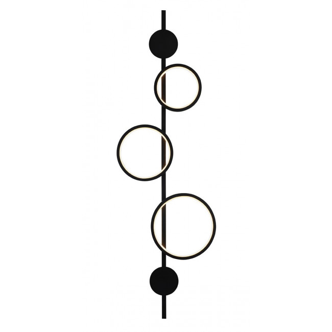 Απλίκα LED 20.6W 3000k Μαύρο Jocco 4271600 VIOKEF