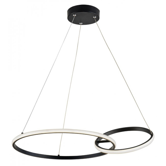 Φωτιστικό LED 38W 3000k Μαύρο Double 4275800 VIOKEF