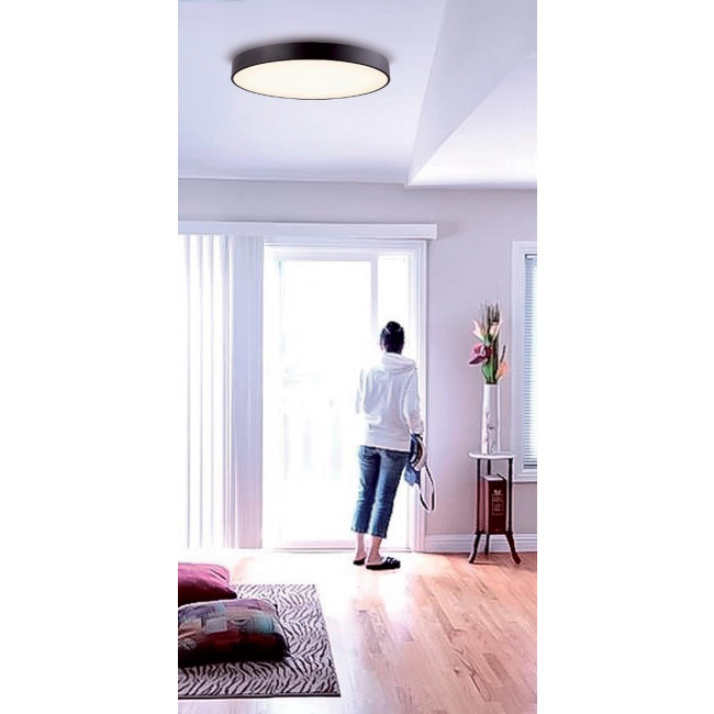 Πλαφονιέρα LED 67W 3000k-4000k Μαύρο Madison 4276201 VIOKEF