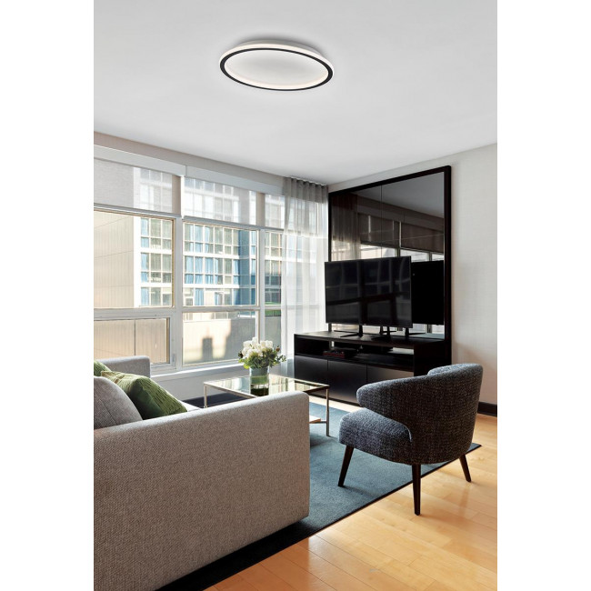 Πλαφονιέρα LED 45W 3000k Μαύρο Arla 4276301 VIOKEF