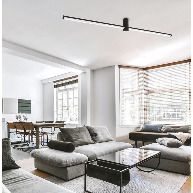 Φωτιστικό LED 23W 3000k Μαύρο Longo 4279300 VIOKEF