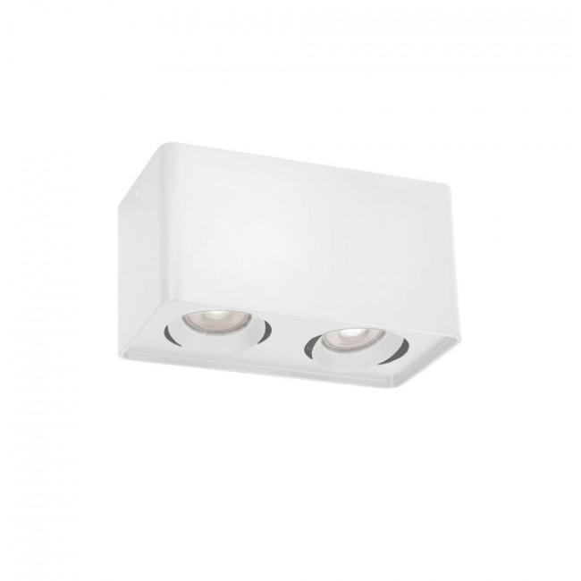 Σπότ Οροφής Δίφωτο GU10 Λευκό Arion 4279900 VIOKEF