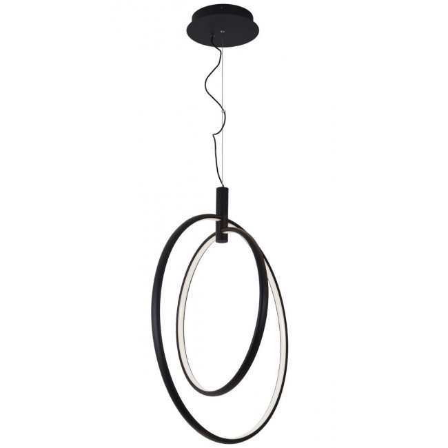 Φωτιστικό LED 43W 3000k Μαύρο Step 4280500 VIOKEF