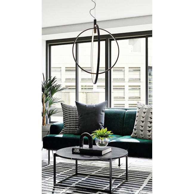 Φωτιστικό LED 43W 3000k Μαύρο Step 4280500 VIOKEF