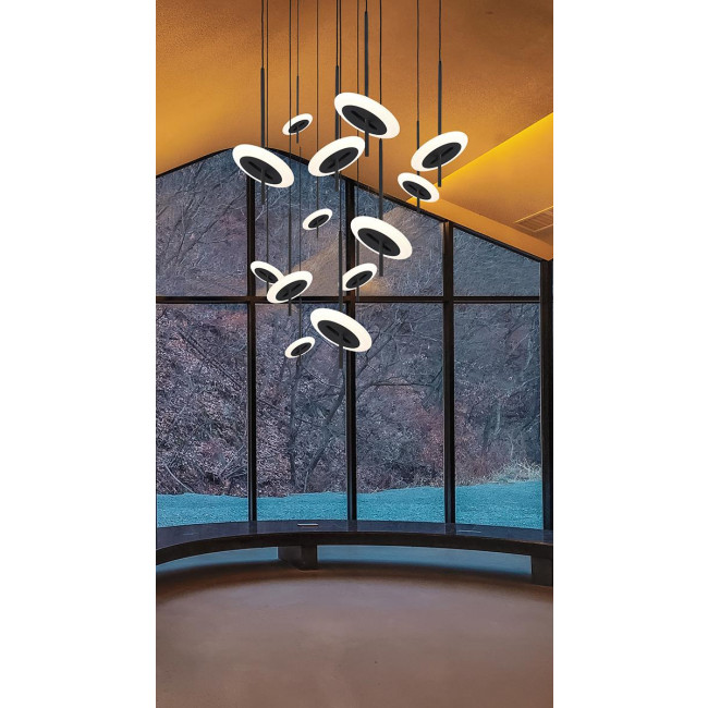 Φωτιστικό LED 7W 3000k Μαύρο Ariana 4281100 VIOKEF