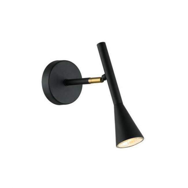 Απλίκα GU10 Μαύρο Και Χρυσό Melody 4283700 VIOKEF