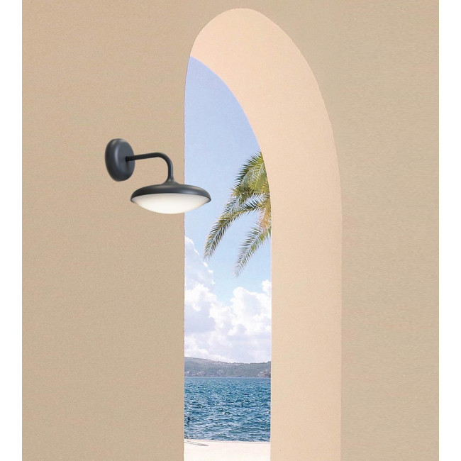 Απλίκα LED 13W 3000k Ανθρακί Merline 4284600 VIOKEF