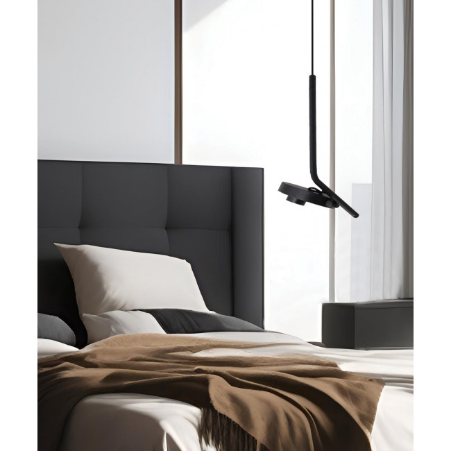 Φωτιστικό LED 7W 3000k Μαύο Factory 4288101 VIOKEF