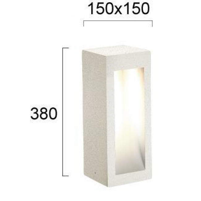 Φωτιστικό Κολώνα LED 6W 3000k Τσιμέντο Style 4290401 VIOKEF