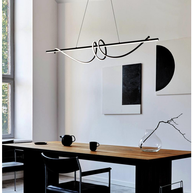 Φωτιστικό LED 47W 3000k Μαύρο Claudia 4291400 VIOKEF