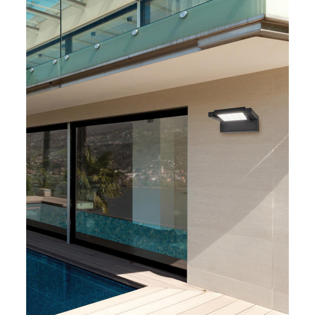 Απλίκα LED 21W 3000k Ανθρακί Gea 4293400 VIOKEF