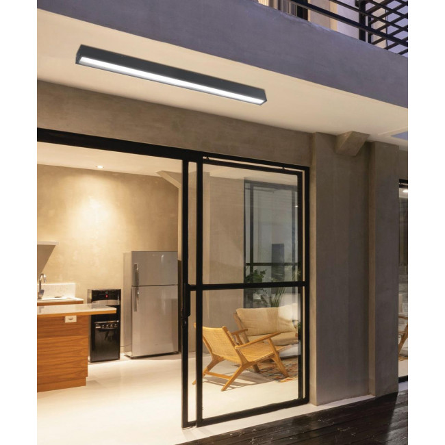 Απλίκα LED 37W 3000k Ανθρακί Verona 4293700 VIOKEF