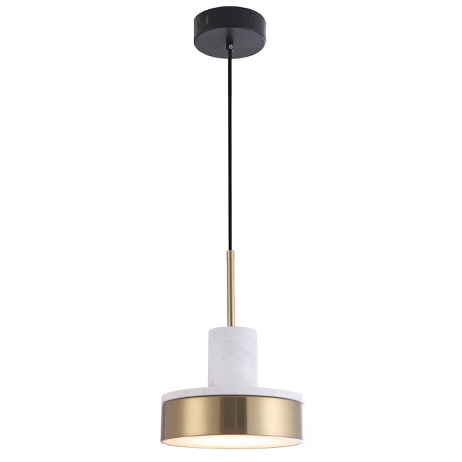 Φωτιστικό LED 9W 3000k Λευκό Και Χρυσό Lithos 4295200 VIOKEF