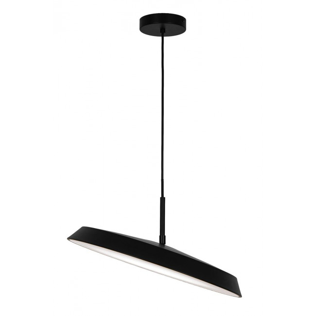 Φωτιστικό LED 22W 3000k Μαύρο Flat 4296801 VIOKEF