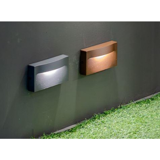 Απλίκα LED 9W 3000k Καφέ Vita 4298201 VIOKEF