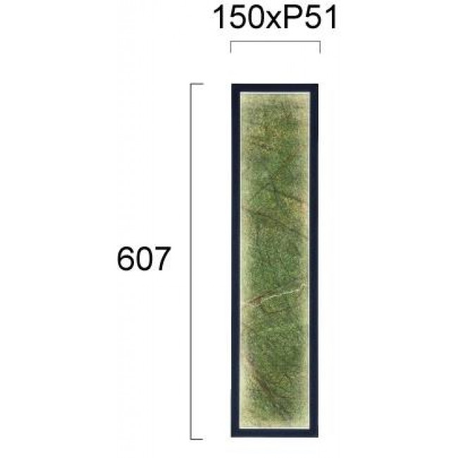 Απλίκα LED 55W 3000k Καφέ Marilia 4300700 VIOKEF