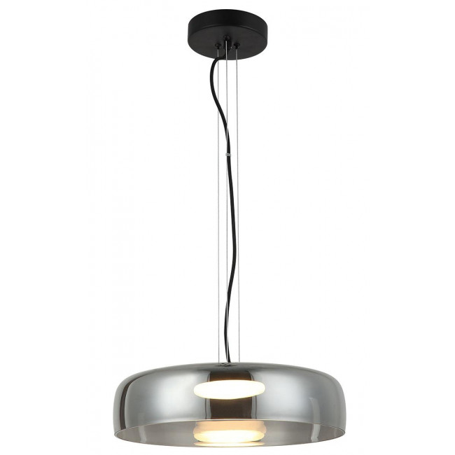 Φωτιστικό LED 16W 3000k Μαύρο Και Φυμέ Simple 4302400 VIOKEF
