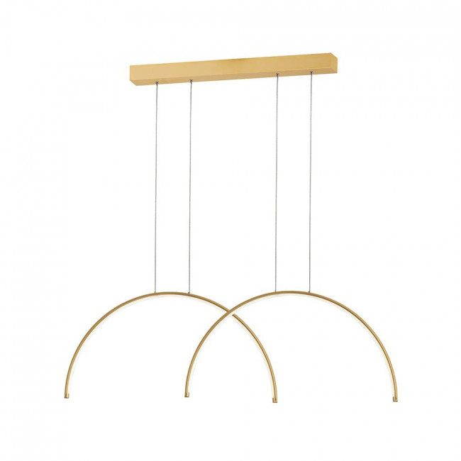 Φωτιστικό LED 39W 3000k Χρυσό Megan 4303100 VIOKEF