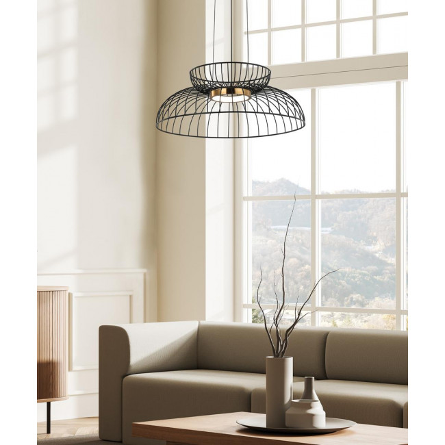 Φωτιστικό LED 9W 3000k Μαύρο Και Μπρονζε Igor 4303800 VIOKEF