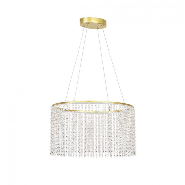 Φωτιστικό LED 28W 3000k Χρυσό Και Διάφανο Sol 4306200 VIOKEF