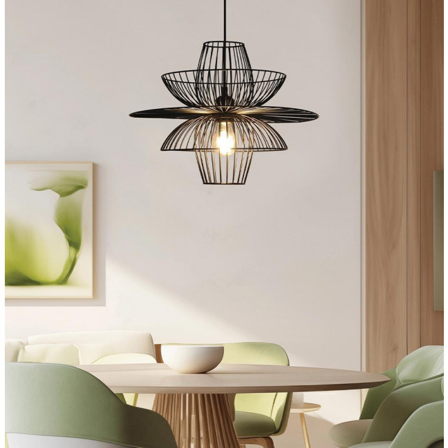 Φωτιστικό Μονόφωτο E27 Μαύρο Magnus 4306800 VIOKEF