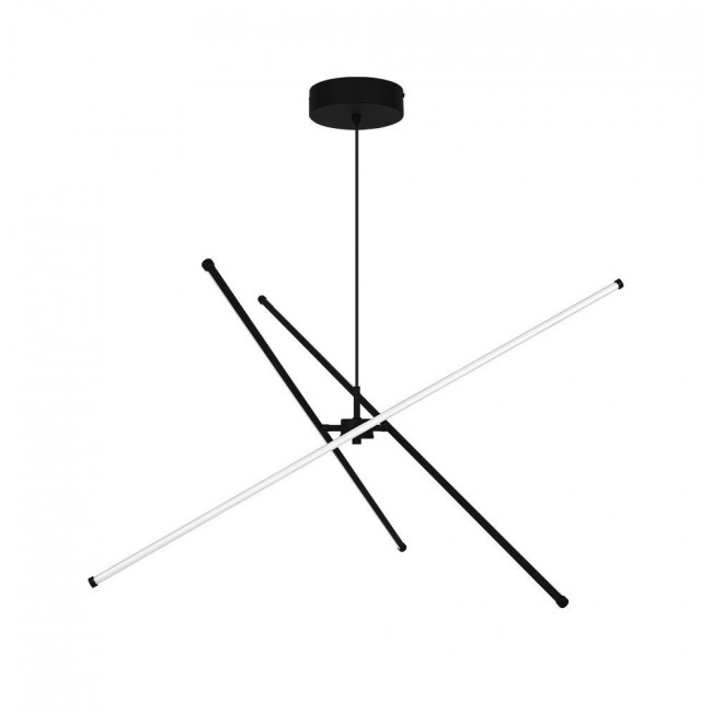 Φωτιστικό LED 41W 3000k Μαύρο Sandy 4307100 VIOKEF