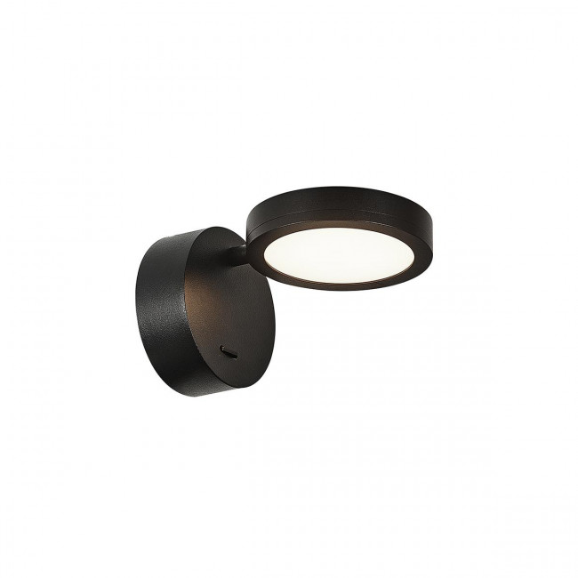 Απλίκα LED 6W 3000k Μαύρο Eden 4307700 VIOKEF