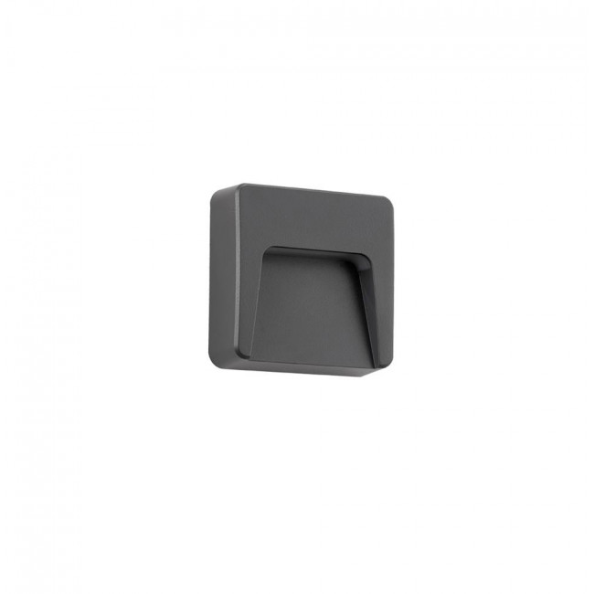Απλίκα LED 2W 3000k Ανθρακί Cop 4308800 VIOKEF