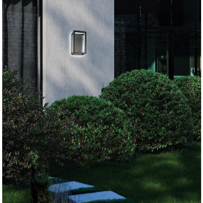 Απλίκα LED 10W 3000k Ανθρακί Nat 4309500 VIOKEF