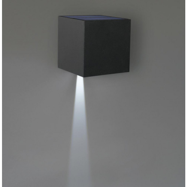 Ηλιακό Φωτιστικό LED 6.3W 3000K Μαύρο Με Αισθητήρα Κίνησης Inglesi 4309900 VIOKEF