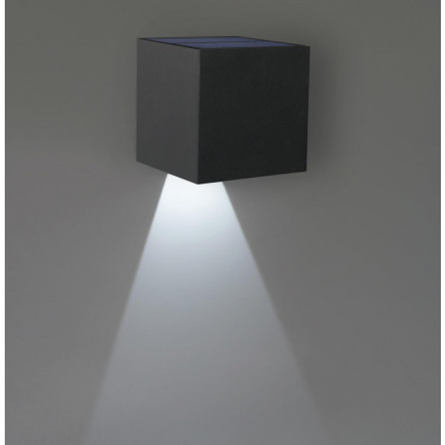 Ηλιακό Φωτιστικό LED 6.3W 3000K Μαύρο Με Αισθητήρα Κίνησης Inglesi 4309900 VIOKEF