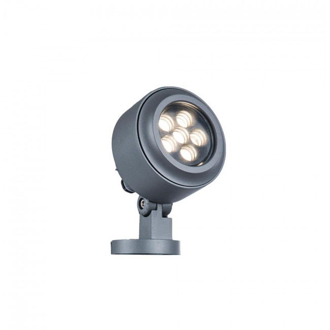 Φωτιστικό Κήπου LED 7W 3000k Με Καρφί Ανθρακί Ridox 4310600 VIOKEF