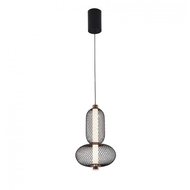 Φωτιστικό LED 9W 3000k Μαύρο Και Χρυσό Margot 4311400 VIOKEF