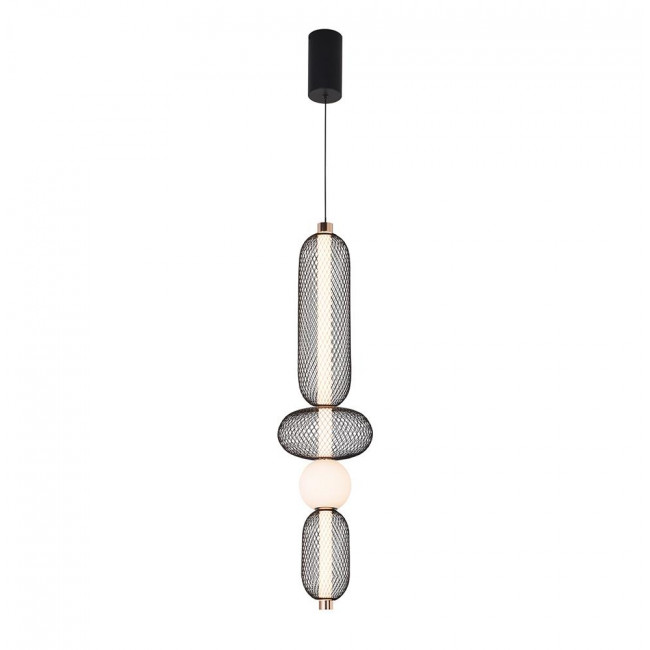 Φωτιστικό LED 19W 3000k Μαύρο Και Χρυσό Margot 4311500 VIOKEF