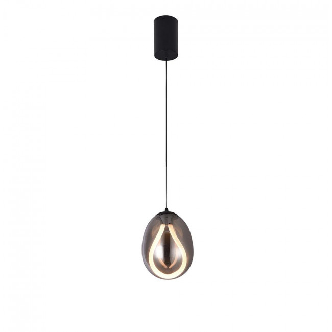 Φωτιστικό LED 6W 3000k Μαύρο Και Φυμέ Melanie 4311800 VIOKEF