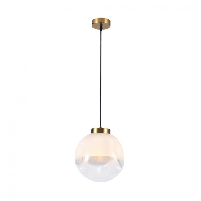 Φωτιστικό Μονόφωτο E27 Χρυσό Και Διάφανο Vana 4313600 VIOKEF