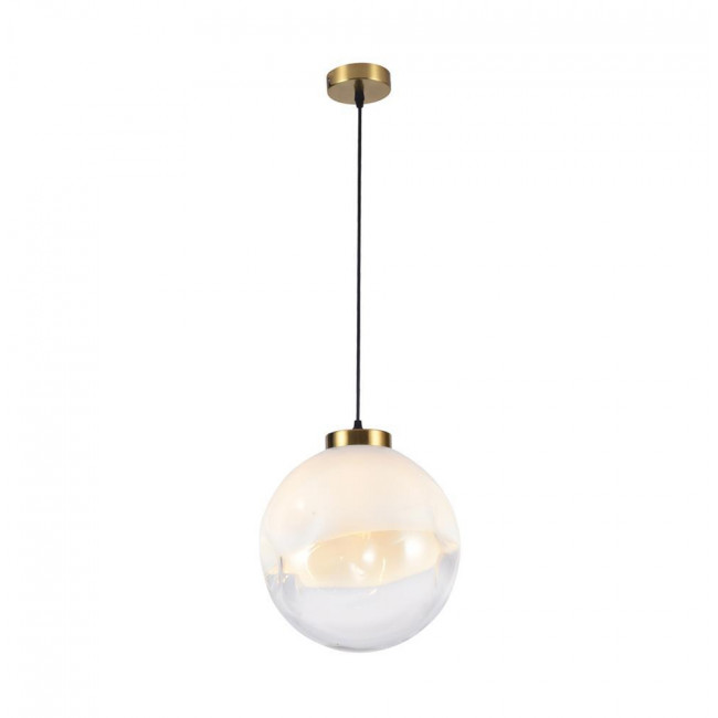 Φωτιστικό Μονόφωτο E27 Χρυσό Και Διάφανο Vana 4313700 VIOKEF