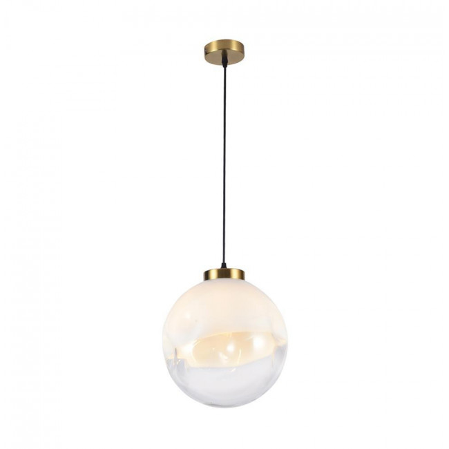 Φωτιστικό Μονόφωτο E27 Χρυσό Και Διάφανο Vana 4313700 VIOKEF