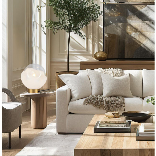 Πορτατίφ E27 Χρυσό Και Λευκό Vana 4313800 VIOKEF